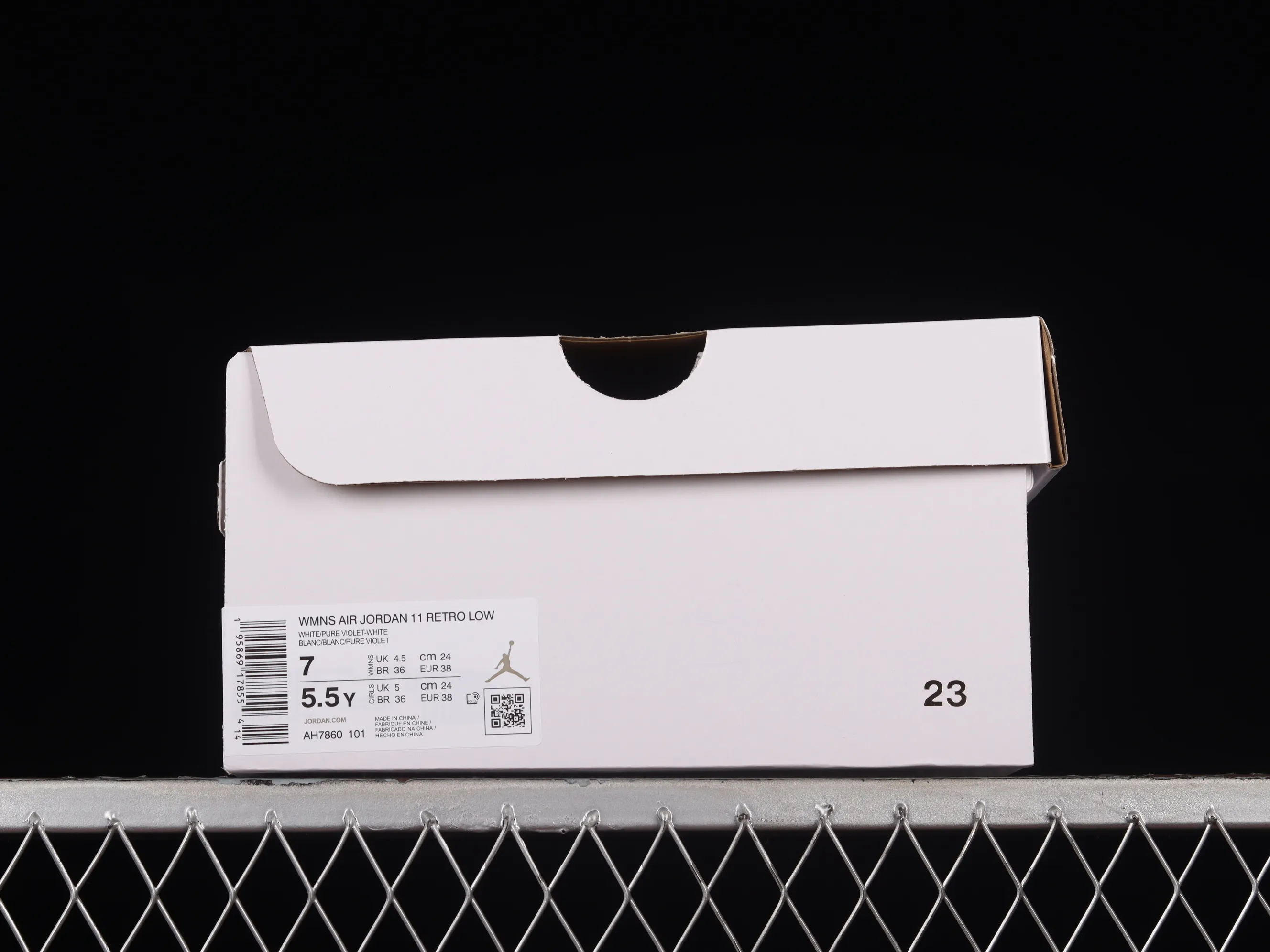 All categories Air Jordan Jordan series basketball shoes Air Jordan 11 F version Air Jordan 11 Low "Pure Violet" AJ11 Joe 11 Violet AH7860-101